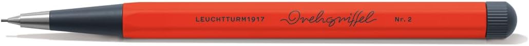 LEUCHTTURM1917 - Drehgriffel Mechanical Pencil - Refillable Writing Stylus with 0.7 mm HB Graphite Lead (Lobster)