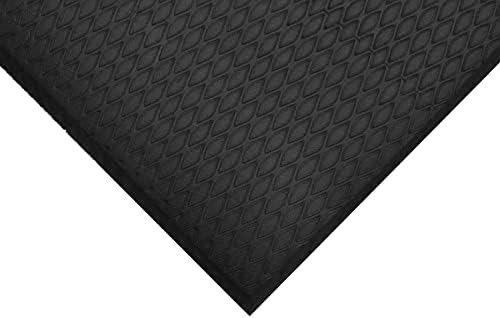 Hudson Exchange (3'x10') MaxCush Anti-Fatigue Comfort Industrial Ergonomic Mat Black