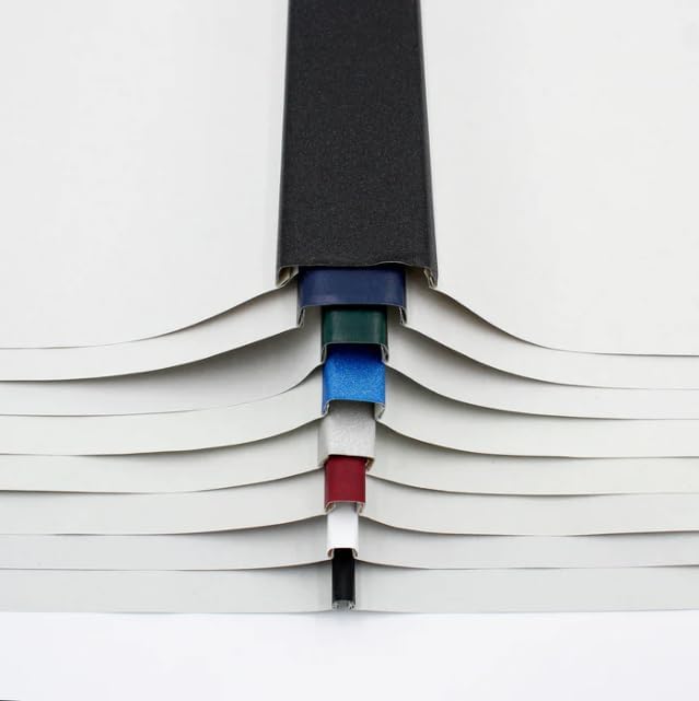 Thermal Binding Clear Covers with Steel Spine –for Thermal Binding Machines – Formerly Unibind – Used in Real Estate, Education and Various Businesses (Quartz, 100 Sheets Max - 66/Box)