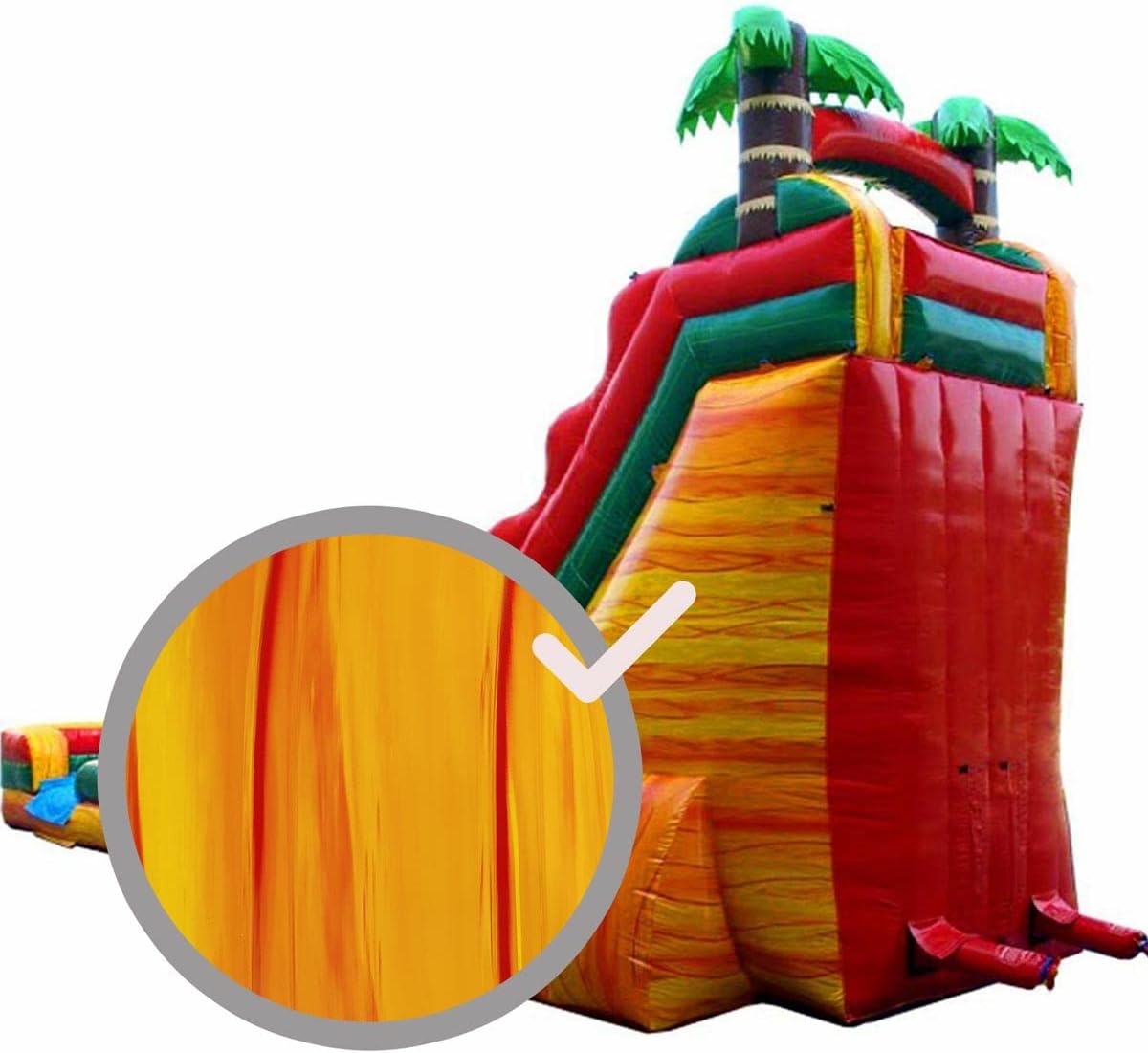 SX-69 Vinyl Repair Kit | Inflatable Bounce House Repair Kit | Includes 4 Ounce Adhesive and Vinyl Roll | for Flexible, Waterproof Repairs of Tears, Punctures, and Holes