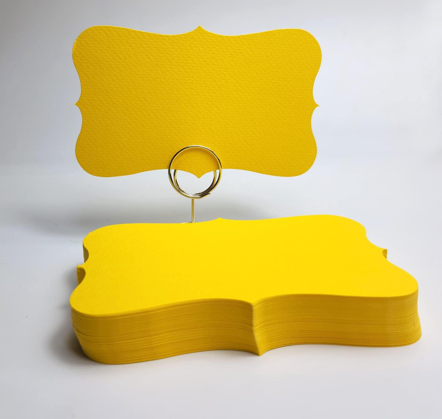 PPAPPAPPIYO 3x5 index card/Set of 72 Blank index cards 180gsm (YELLOW)