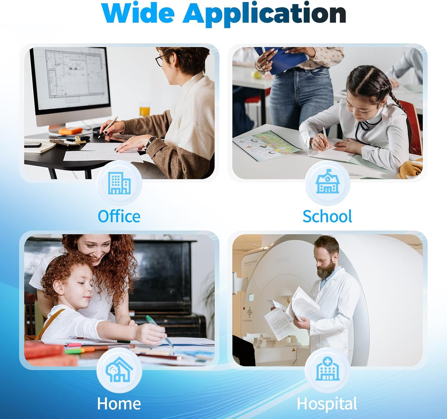 134X Toner Cartridge 2 Black (with Chip) Replacement for HP 134X W1340X 134A W1340A Compatible for HP M209dw MFP M234dw M234sdn M234sdw Printer (2 Black )