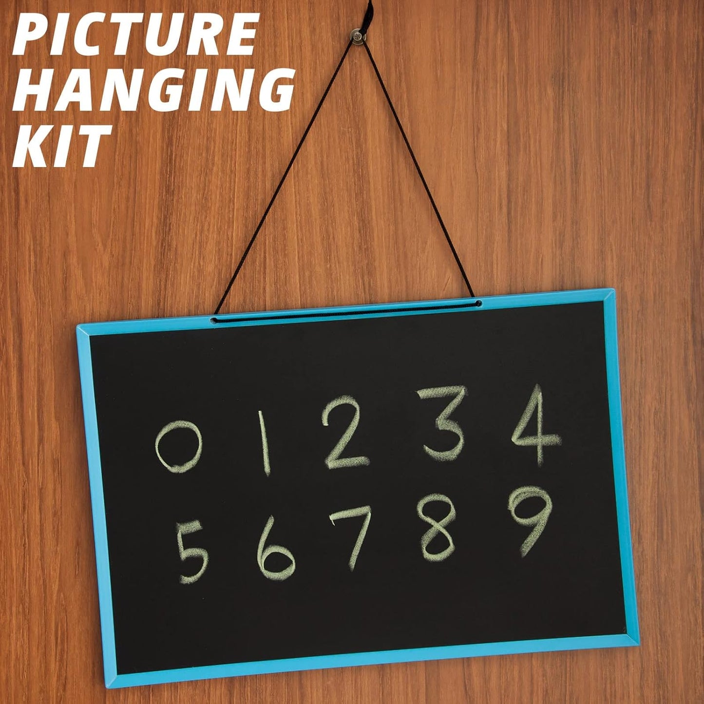 Zhengmy 40 Pcs Double Headed Picture Hangers Nails 4 Size Long Thumb Tacks Wall Nails for Hanging Pictures Decorative Push Pins Hooks for Drywall Photo Office Home Decor, 20/30/ 40/ 50lb(Bronze)