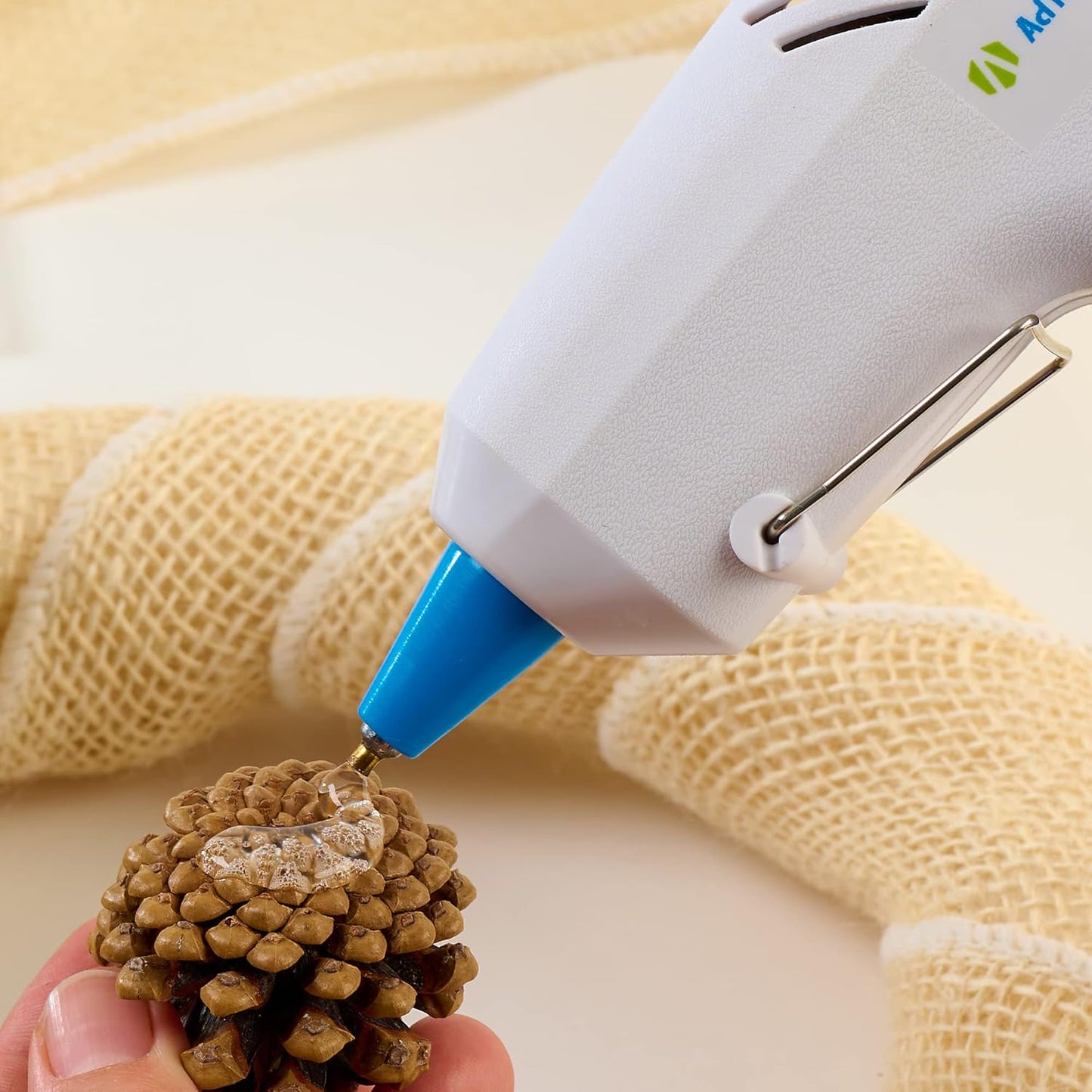 Adtech W229-34ZIP100 Mini Hot Glue Sticks, 100 pack, Clear 100 Count