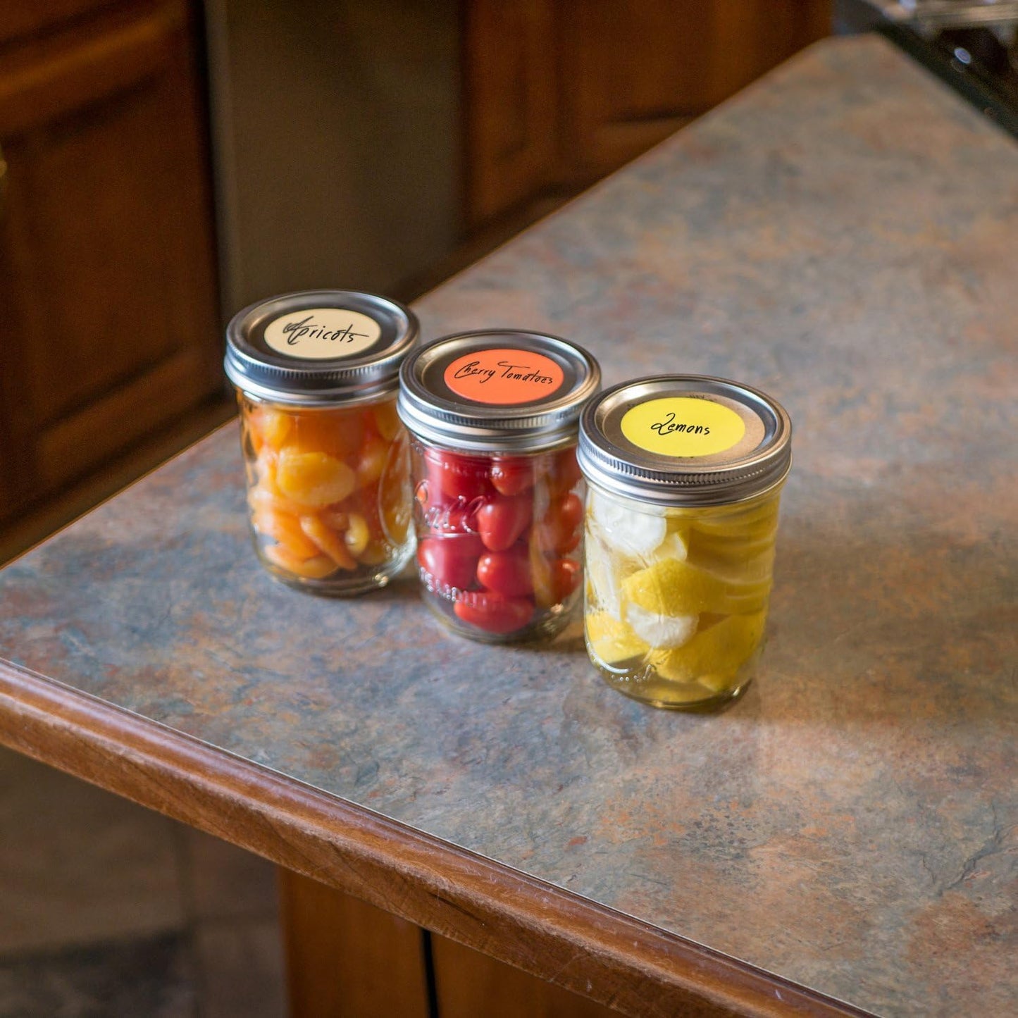 ChromaLabel 2 Inch Round Label Stickers, Permanent Yellow Dots for Color Coding, Large Yellow Stickers for Office and School Projects - 500 Dot Labels per Roll, Coding Sticker - Case of 5