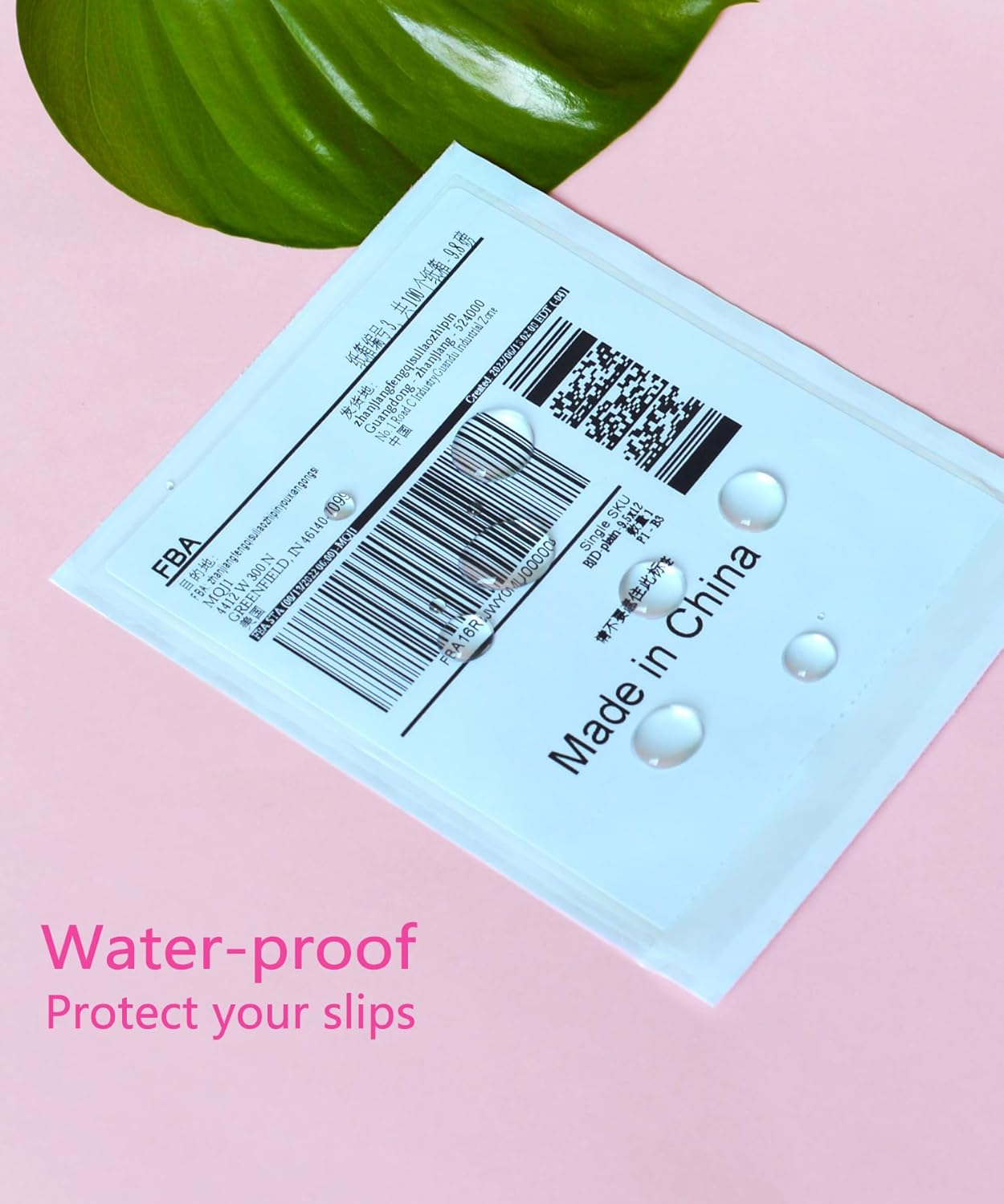 100 PCS 4.5"x 5.5" Clear Self-Adhesive Packing List Envelopes - Shipping/Mailing Pouch Enclosed Bags for Packing Slips Invoice Label