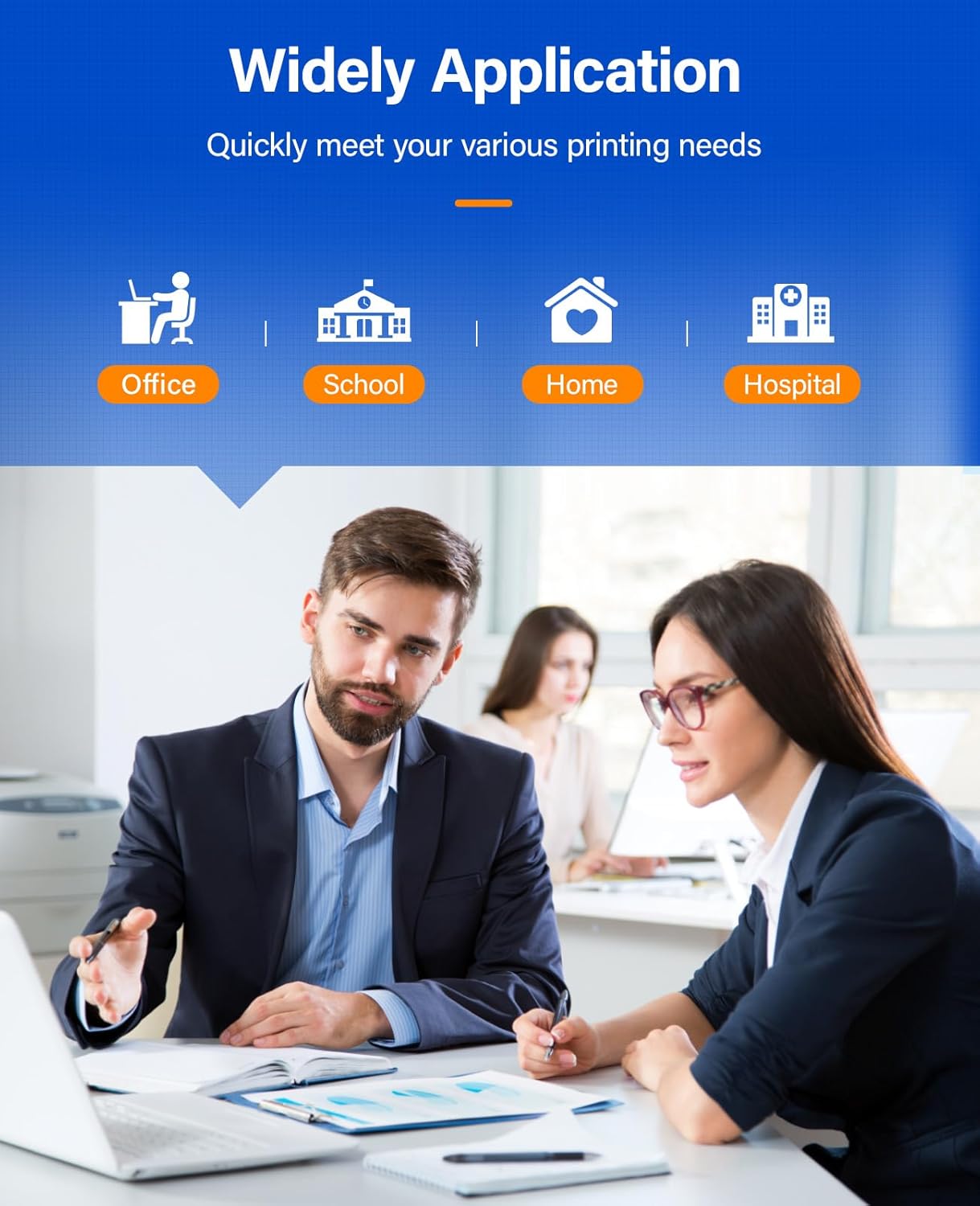 TK-5152 TK5152 Toner Cartridges 4Pack High Yield Replacement for TK-5152K TK-5152C TK-5152M TK-5152Y Compatible with Kyocera ECOSYS M6035cidn M6535cidn P6035cdn Laser Printer Black Cyan Magenta Yellow