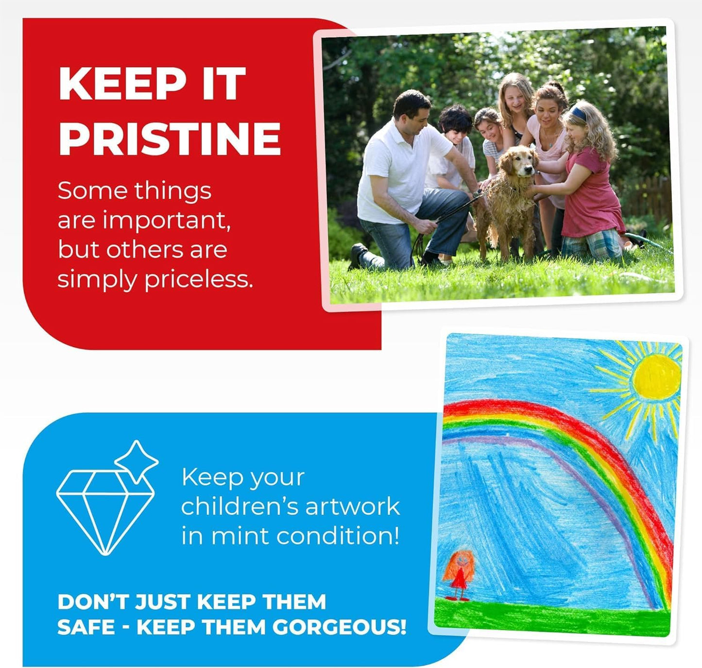 5MIL Thermal Laminating Sheets (100 Count) 11.5x17.5 inch, Dry-Erase Friendly Laminating Pouches, Compatible with Laminators, Crystal Clear Laminated Finish