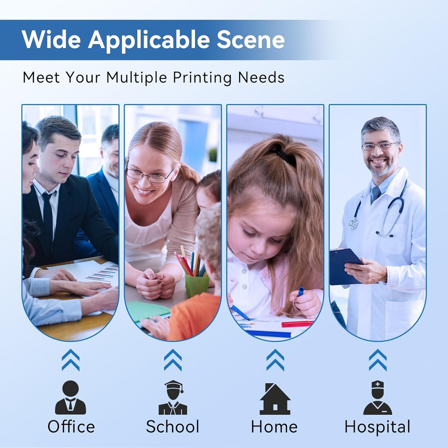 MYTONER 37A CF237A Black Toner Cartridge Compatible Replacement for HP 37A 37X CF237A CF237X for Enterprise M607n M607dn M608n M608dn M609x MFP M632 M631 M633fh Printer (1 Pack)