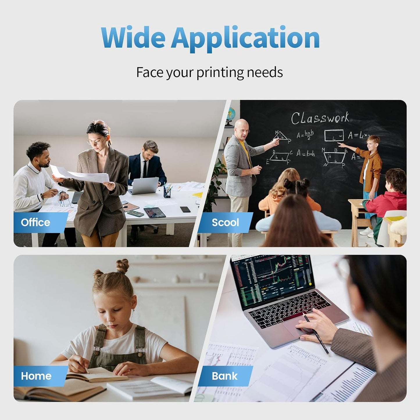 210A Toner Cartridges 4 Pack with chip Compatible for HP 210 A 210X Toner Cartridges Set for Color Laser Jet MFP 4301dw 4301fdn 4301fdw 4201dw 4201dn Printer Ink (1 Black/Cyan/Yellow/Magenta)