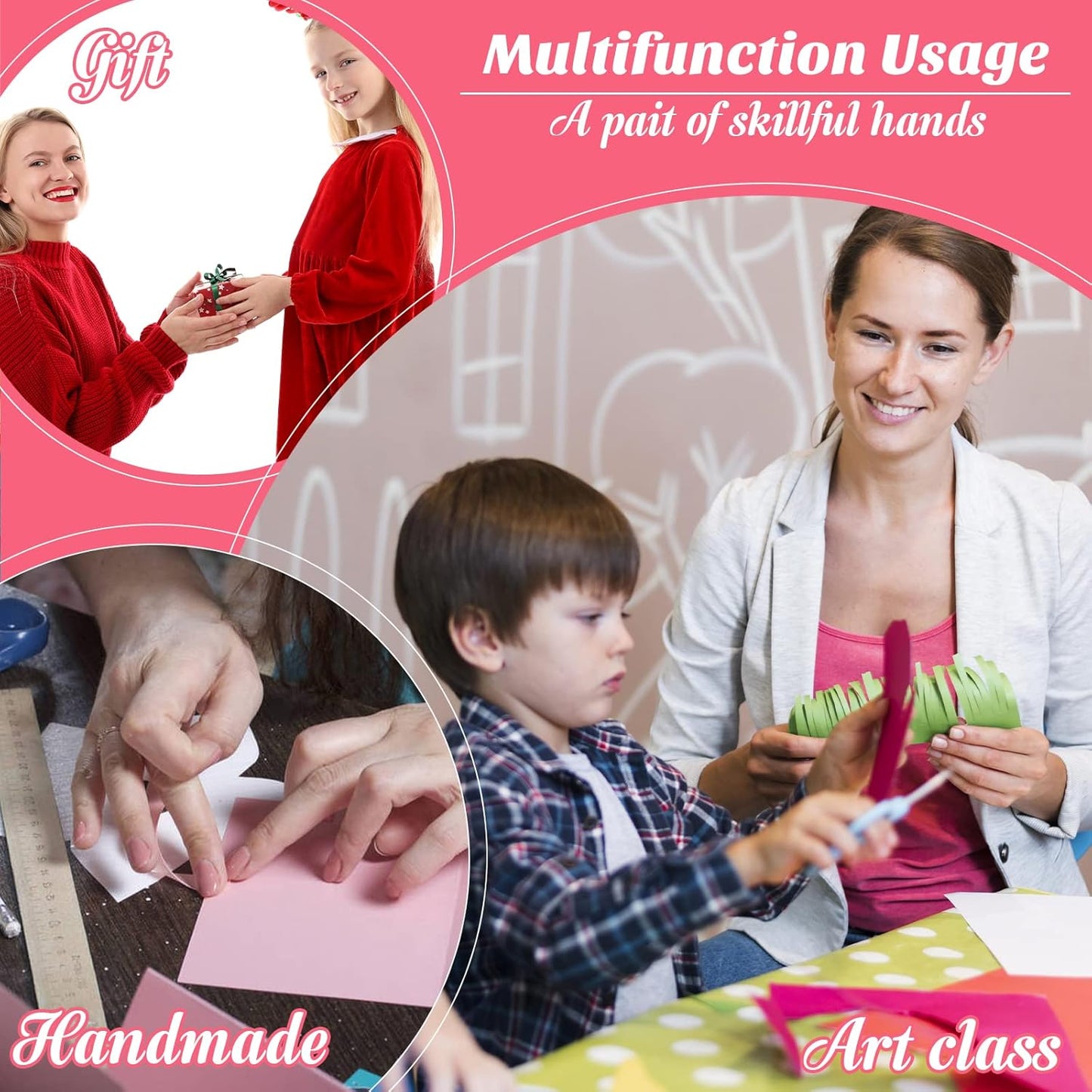 MyArTool 1/4 Inch Heart Hole Punch, Handheld Heart Hole Puncher with Soft Grip, Heart Shaped Hole Puncher for Paper Crafts, Cardstock, Gift Wrapping, Greeting Cards and Scrapbooks