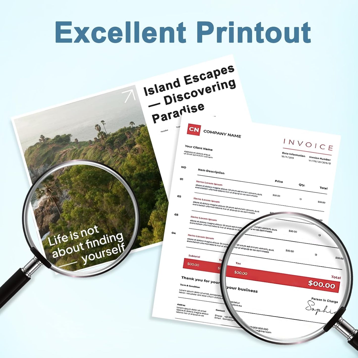 SJIC22P Pigment Ink Cartridge Kit Remanufactured Replacement for Colorworks TM-C3500 TM-C3510 TM-C3520 (C33S020577, C33S020581, C33S020582, C33S020583)