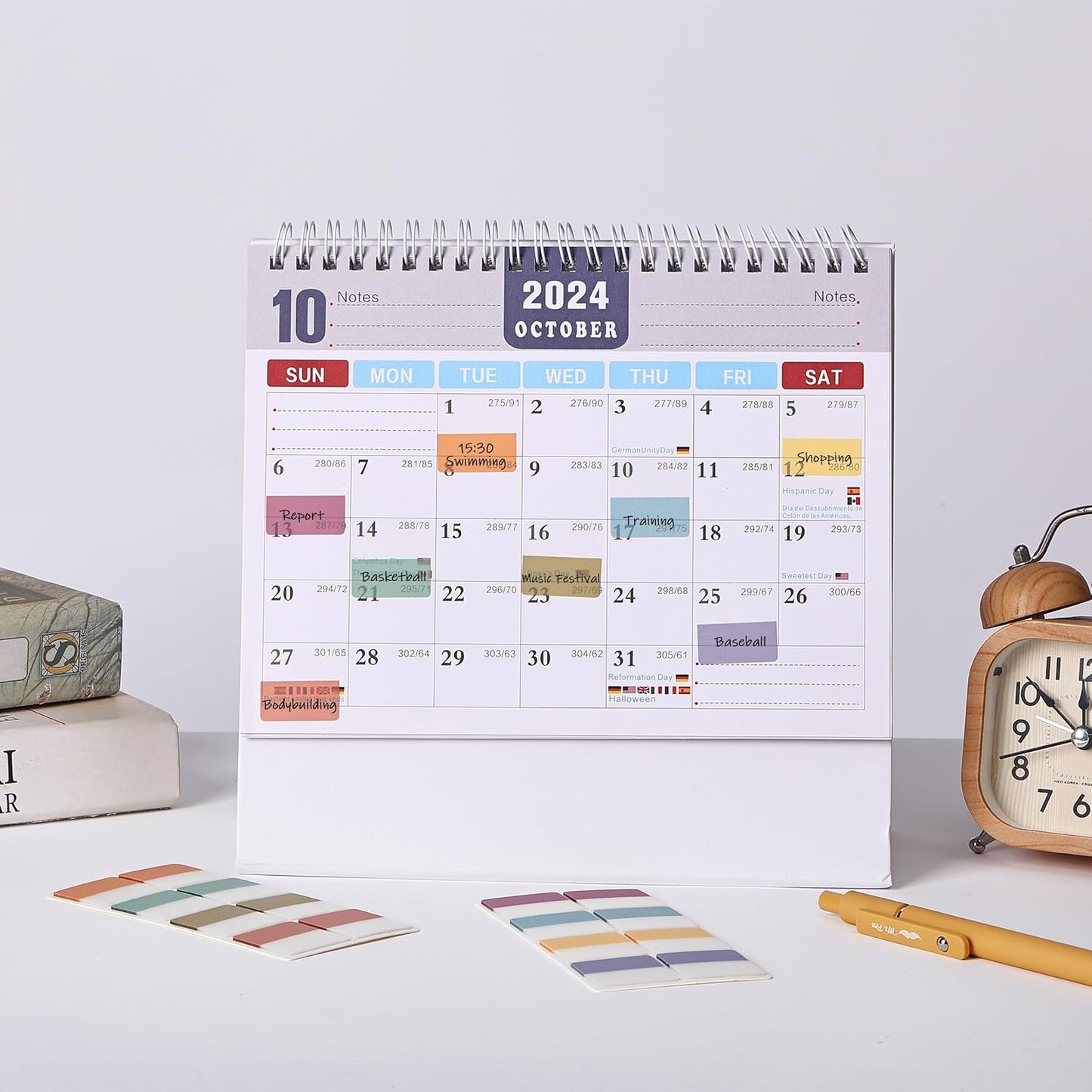 Mr. Pen- Sticky Index Tabs, 240 Pcs, Colorful Sticky Tabs for Notebooks, Page Markers, Page Tabs for Binders, Page Tabs Sticky Tabs for Books, Notebook Tabs, Book Sticky Tabs for Notebooks