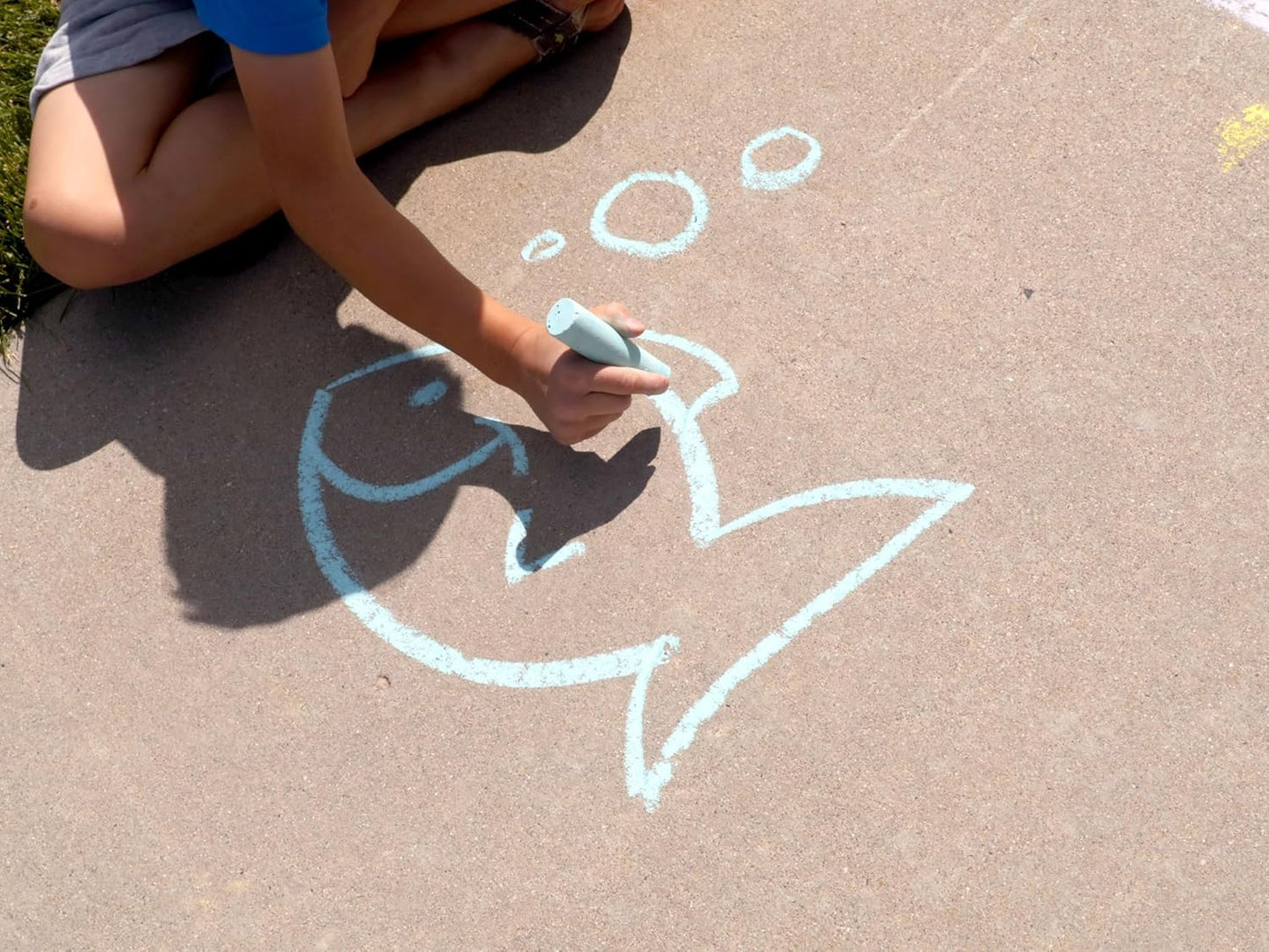 Kid Made Modern 60 Count Pack of Sidewalk Chalk (Red)