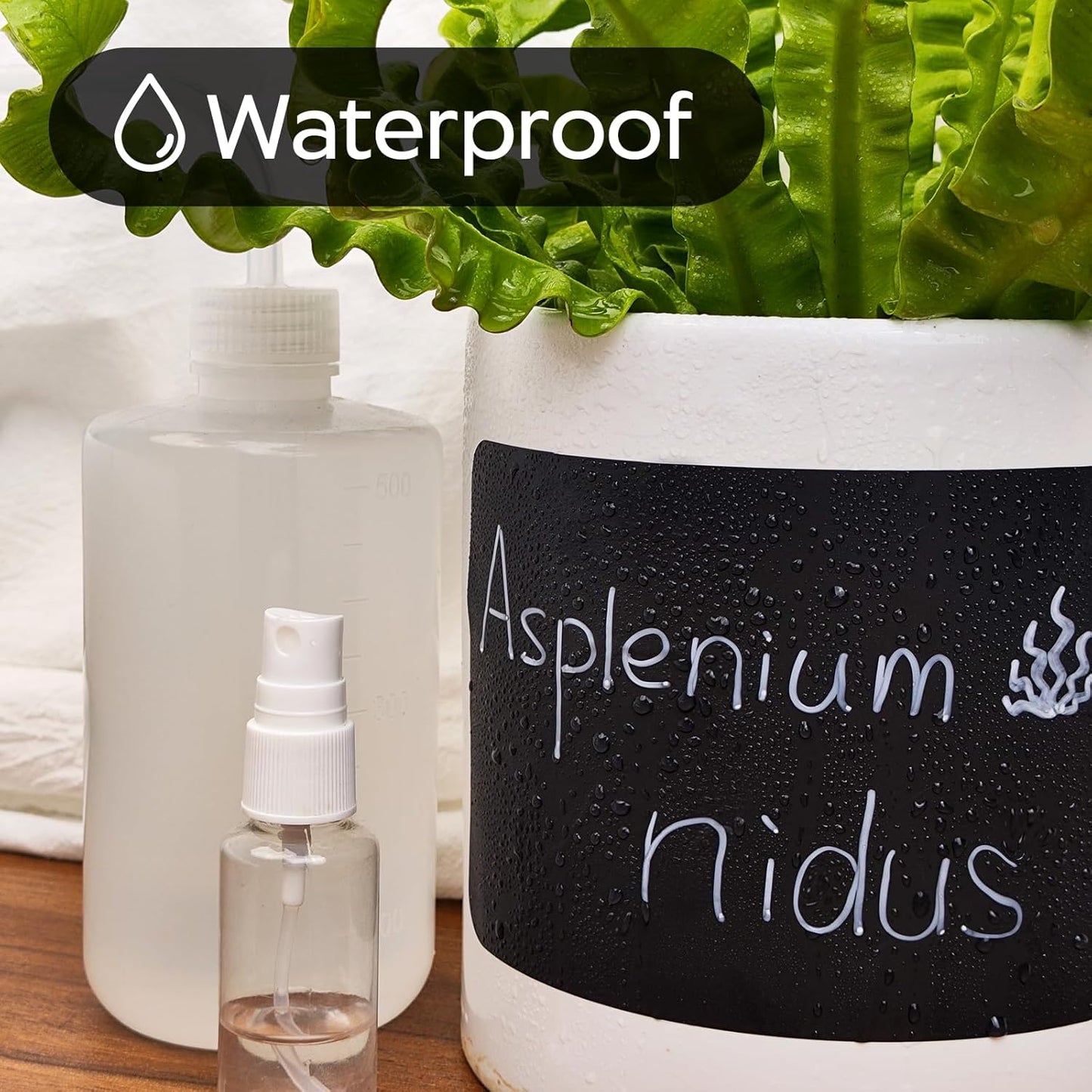 100Pcs Large Black Labels for Storage Bins,6x4 Inch Removable Labels,Large Labels for Blank Box,Strong Adhesive Tear Resistant No Residue Blank Labels(Black)