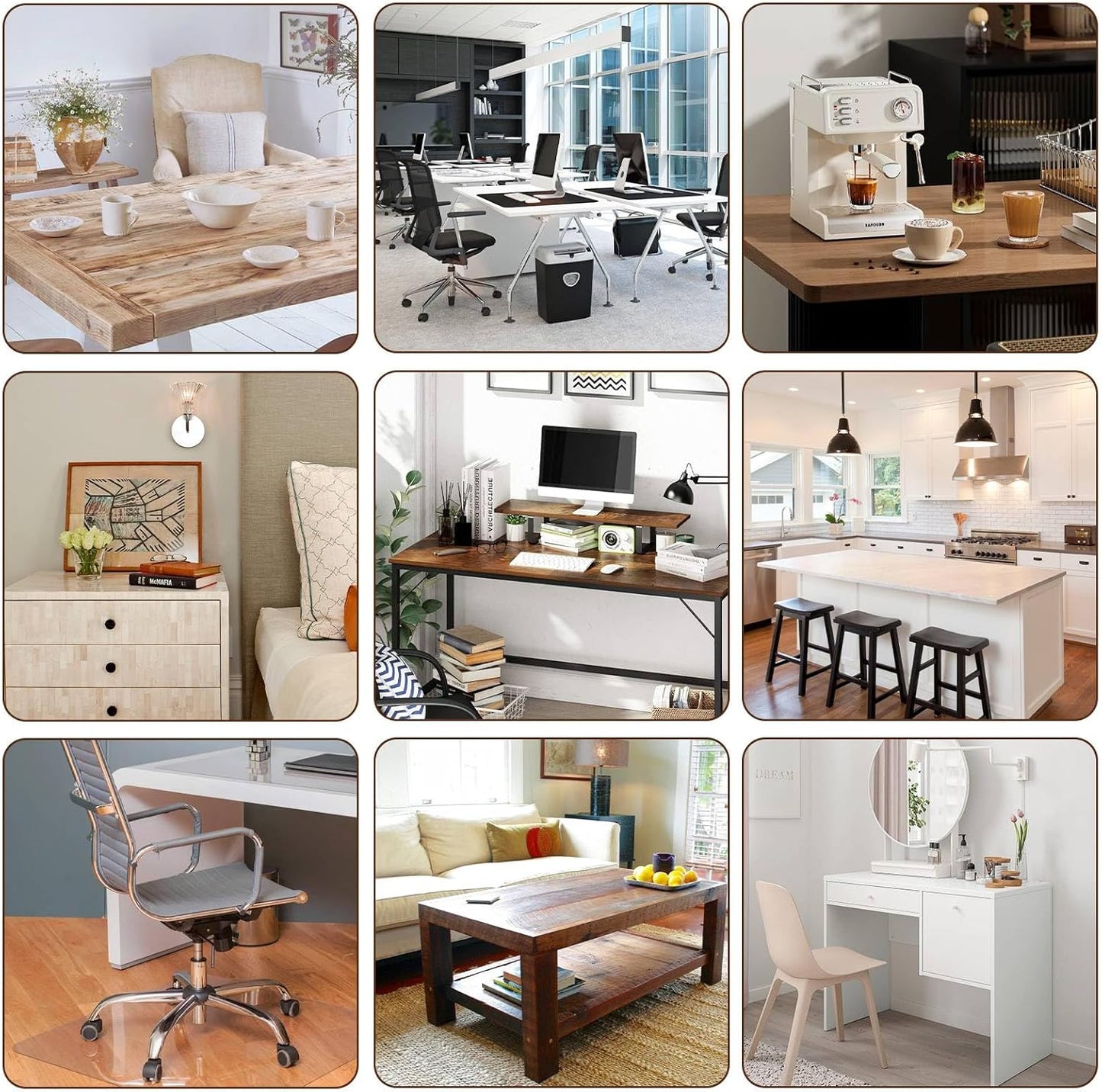 Clear Table Cover Protector, 26 x 60 Inch Table Protector for Dining Room Table, 1.5mm Thick Clear Plastic Table Cover, Pad Mat for Kitchen, Writing Desk Pad for Desktop