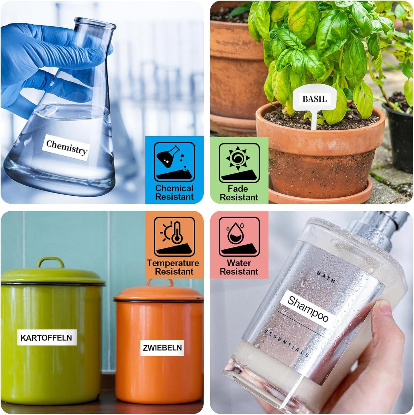 8-Pack MK231 M-K231 Label Tape Replace for Brother P Touch M Tape M-K231S M231 MK231 M-231 12mm 0.47 Inch for Brother PTouch PT-M95 PT-65 PT-80 PT-70 PT-45 PT-90 Label Makers