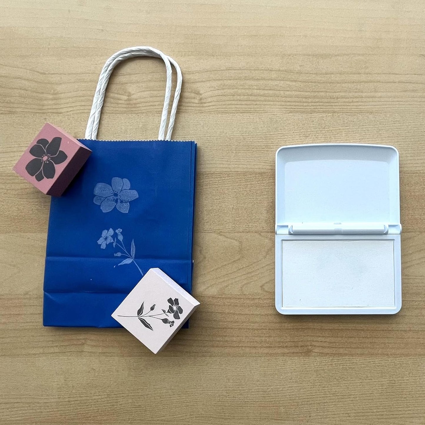 COLOP Make Series, Ink Stamp Pads, with Non-Toxic Premium Ink, Water-Based Acid-Free (Frozen White, Make 1-1-15/16" x 3-1/2")