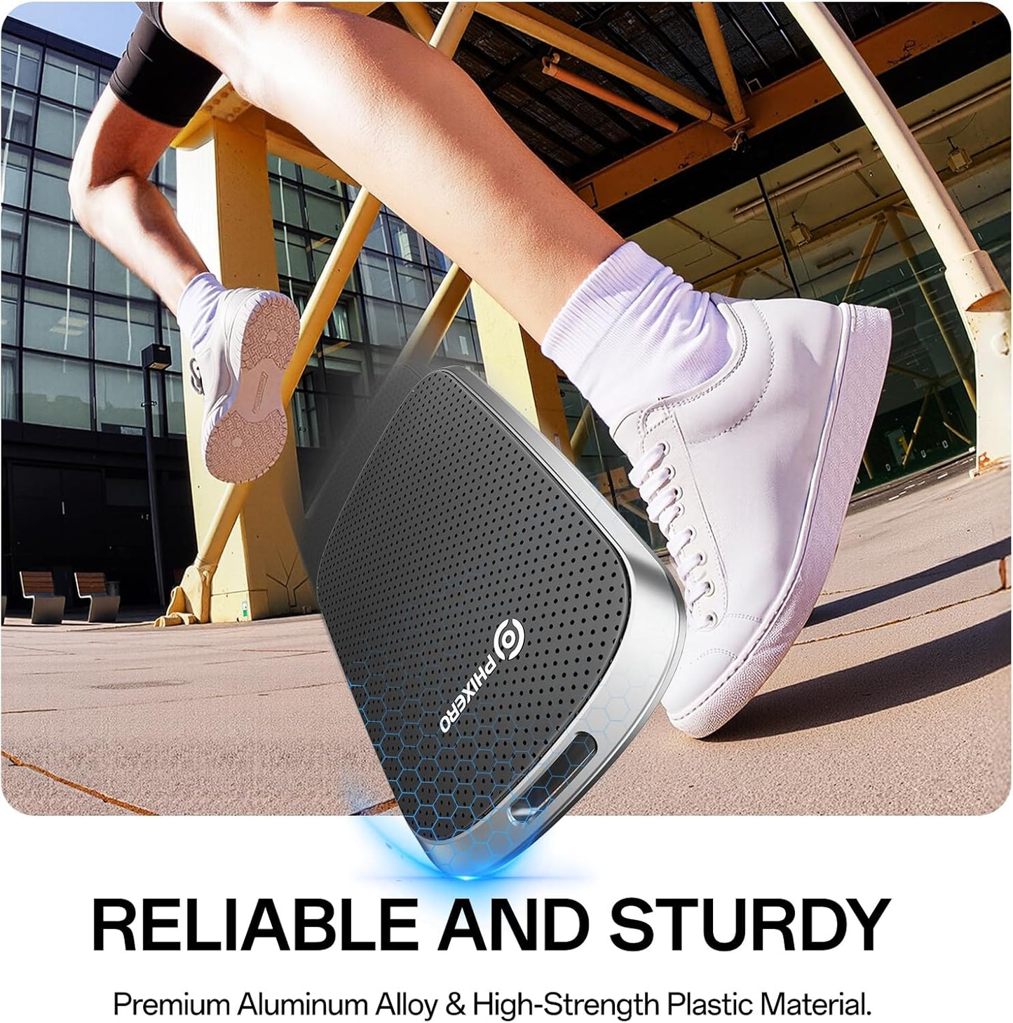 PHIXERO P5PLUS Portable SSD 4TB Up to 550MB/s, USB 3.2 Gen 2 External Solid State Drive,USB C to C&A for Smartphone,Tablet,PC,Labtop (Black)