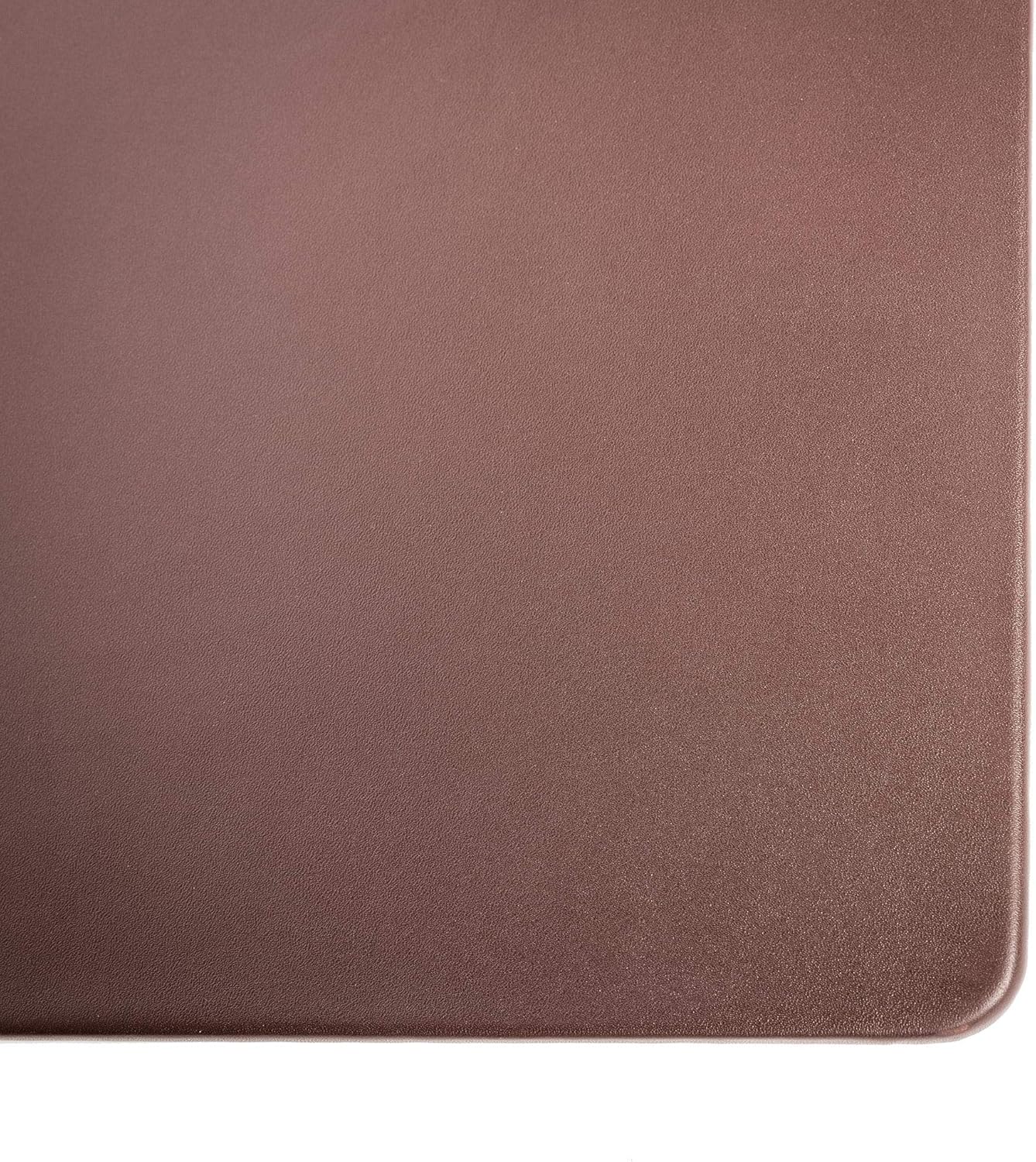 Dacasso Classic Leather Mat Desk pad, 34" x 20", Chocolate Brown