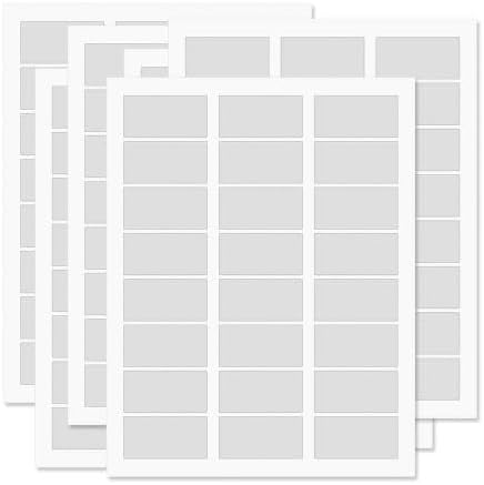 Spring Humming Personalized Deluxe Address Labels - Set of 144 (2 Designs), Self-Adhesive, Large Flat-Sheet Select Labels