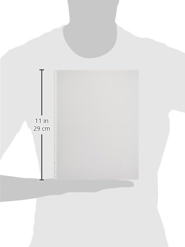 PrintWorks Professional Pre-Punched Spiral Binding Paper - 44-Hole (4:1 Pitch Hole Punch) - Book Binding Printer Paper - Made in the USA - 500 Sheets - 8.5" x 11" - 24 lb - 92 Bright White (04147)