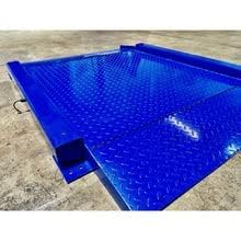 Liberty LS-917-R NTEP Low Profile Drum Scale with 2.5' x 2.5' (30" x 30") Platforms for Barrel Weighing, Regular LED Version | 1000 lbs x 0.2 lb