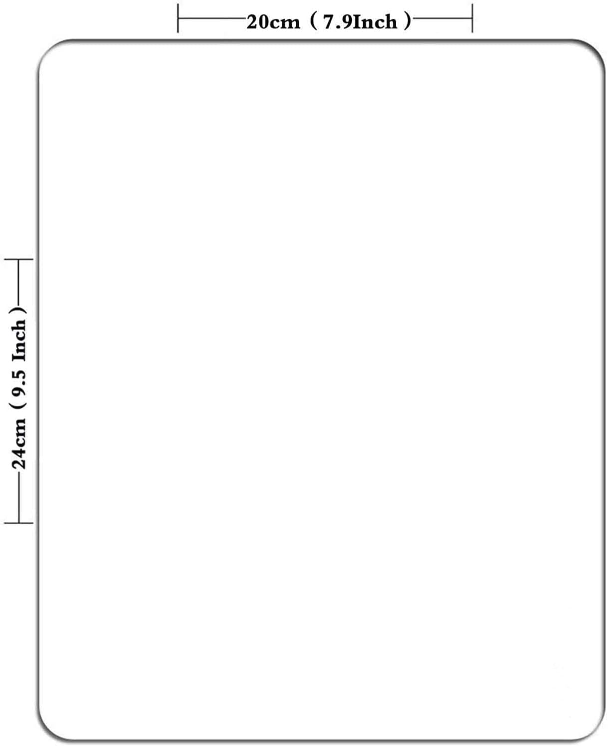 Calendar Mouse pad, 2025 Calendar Color Vertical Edition Natural Rubber Quality Creative Gaming Mouse Pad Rectangle Mouse Personalized Desk Mouse Pad 9.5 inch x 7.9 inch