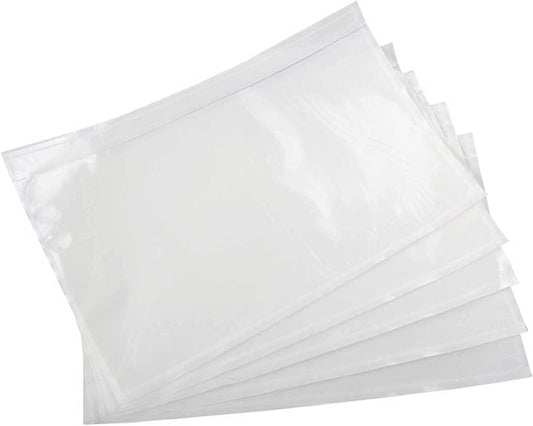 7.5'' x 5.5'' Packing List Pouches, Shipping Label Envelopes Clear Adhesive Top Loading Packing List - 2000 Packs
