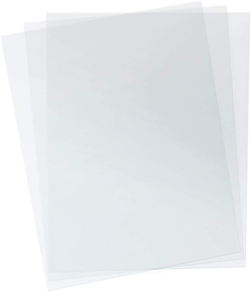 TruBind Binding Covers for Reports and Presentations - Crystal Clear PVC - 7 Mil Thick - Letter Size - 8 1/2 inch x 11 inch - Square Corners - Includes Tissue Interleaving - 100/Bx (CVR-07AST)