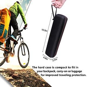 LTGEM Hard Case for Brother DS-640 / DS-740D / DS-940DW / DS-720D & Itari & HP Small USB & Canon imageFORMULA P-208II Document Scanner - Protective Carrying Storage Bag