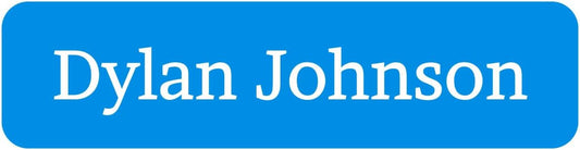 Name Bubbles - Custom Small Rectangle Name Labels for Kids (64 Labels) - Personalized Waterproof Name Stickers for Daycare, Lunch Boxes, Water Bottles, Shoes, School Supplies, & Camp (One Color)