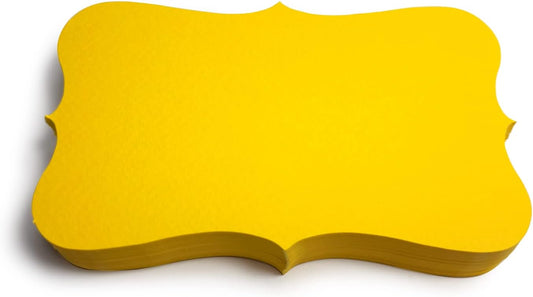 PPAPPAPPIYO 3x5 index card/Set of 72 Blank index cards 180gsm (YELLOW)