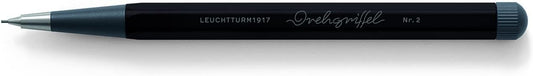LEUCHTTURM1917 - Drehgriffel Mechanical Pencil - Refillable Writing Stylus with 0.7 mm HB Graphite Lead (Black)