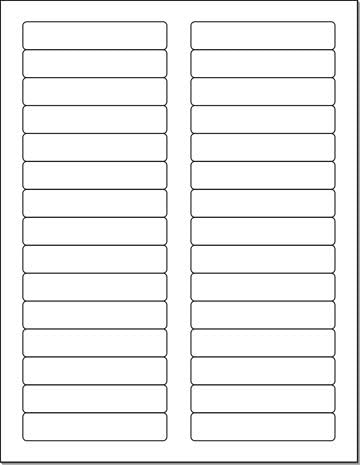 NextDayLabels 8-1/2 x 11 Neon Color High Light Fluorescent Labels for Laser & Inkjet Printer (Orange Fluorescent, 2/3" x 3-7/16" - 30 Per Page | 750 Labels)