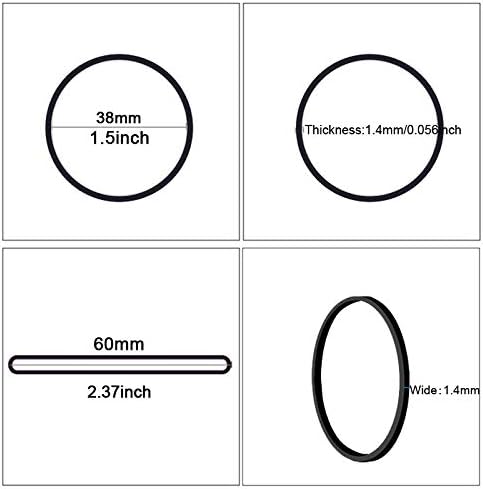 Rubber Bands Size #16 Black Elastic Rubber Band small 600Pcs rubber bands office supplies home Package,Household