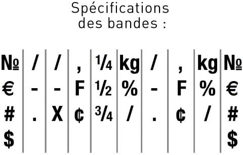 Trodat Numberer Stamp Professional 55510 – 10 Digits, Self Inking, 3/16" (5 mm) Characters, Black Ink