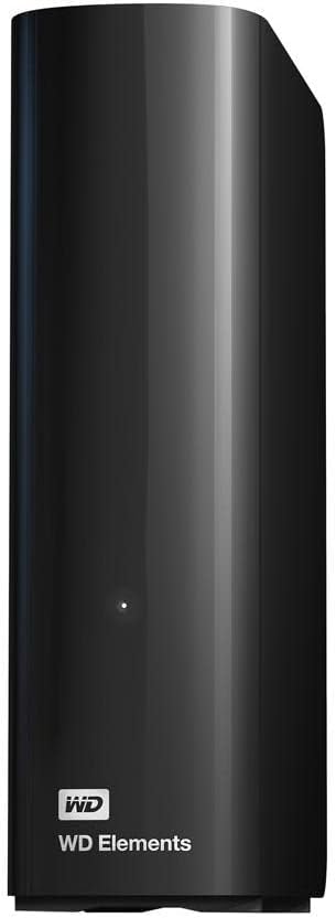 WD 20TB Elements Desktop External Hard Drive, USB 3.0 drive for plug-and-play storage - WDBWLG0200HBK-NESN