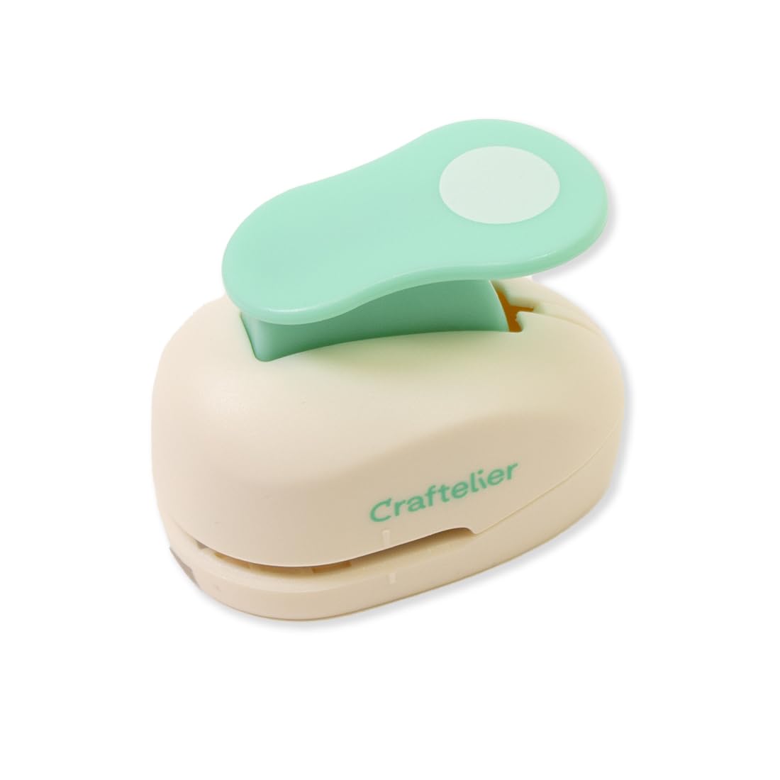 Craftelier - 5/8 Inch Circle Punch with Lever Press | Shape Hole Puncher for Paper Crafts | Round Hole Punch to Create Scrapbooks, DIY Cards & Journals | Mini Hole Punch for Paper & Cardstock.