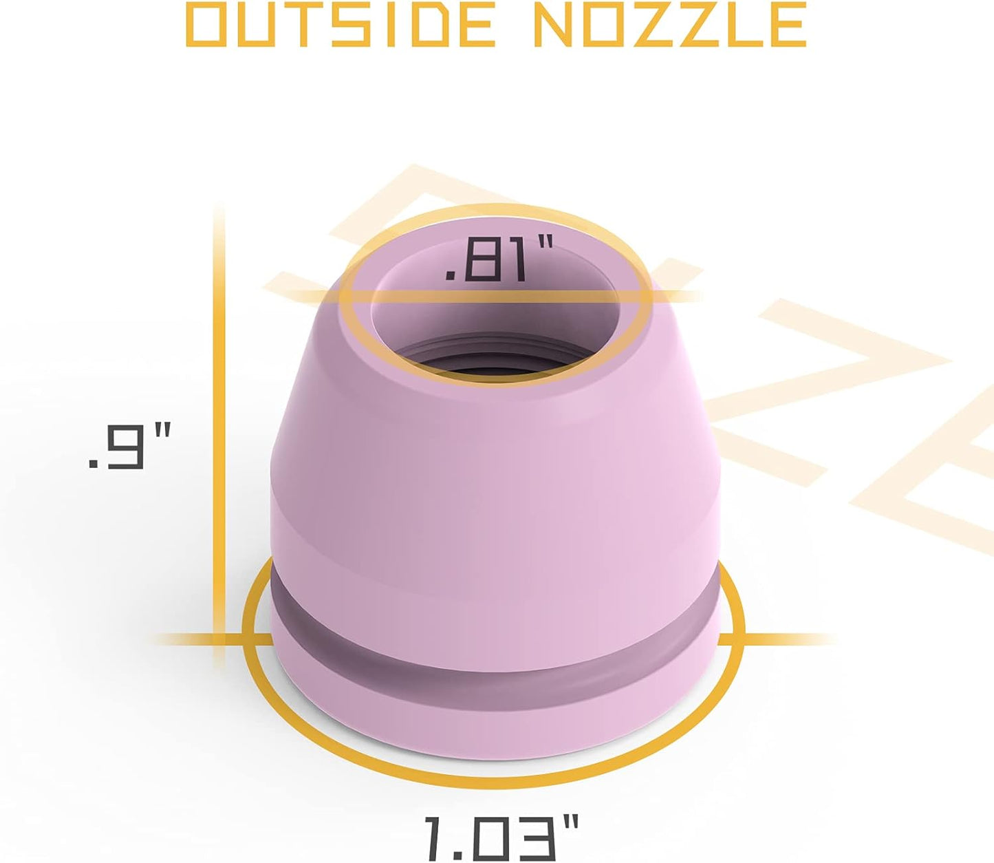 TOOLIOM 24Pcs Plasma Cutter Torch Consumables AG-60 Cutting Torch Nozzles Tips Kit for SG-55 AG-60 WSD-60 for TL-50C/HF Pro TL-CUT-50PRO