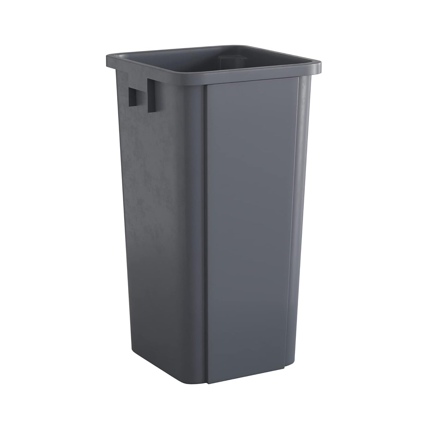 23 Gallon Grey Square Commercial Trash Can