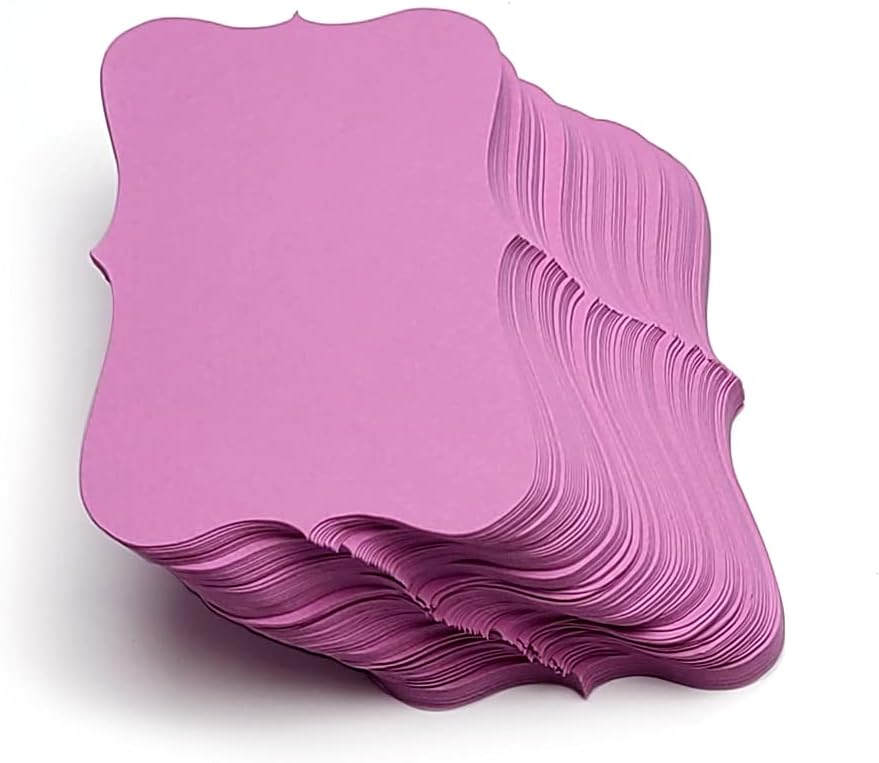 PPAPPAPPIYO 3.5x2 color index cards (100) Paper - Blank (purple)