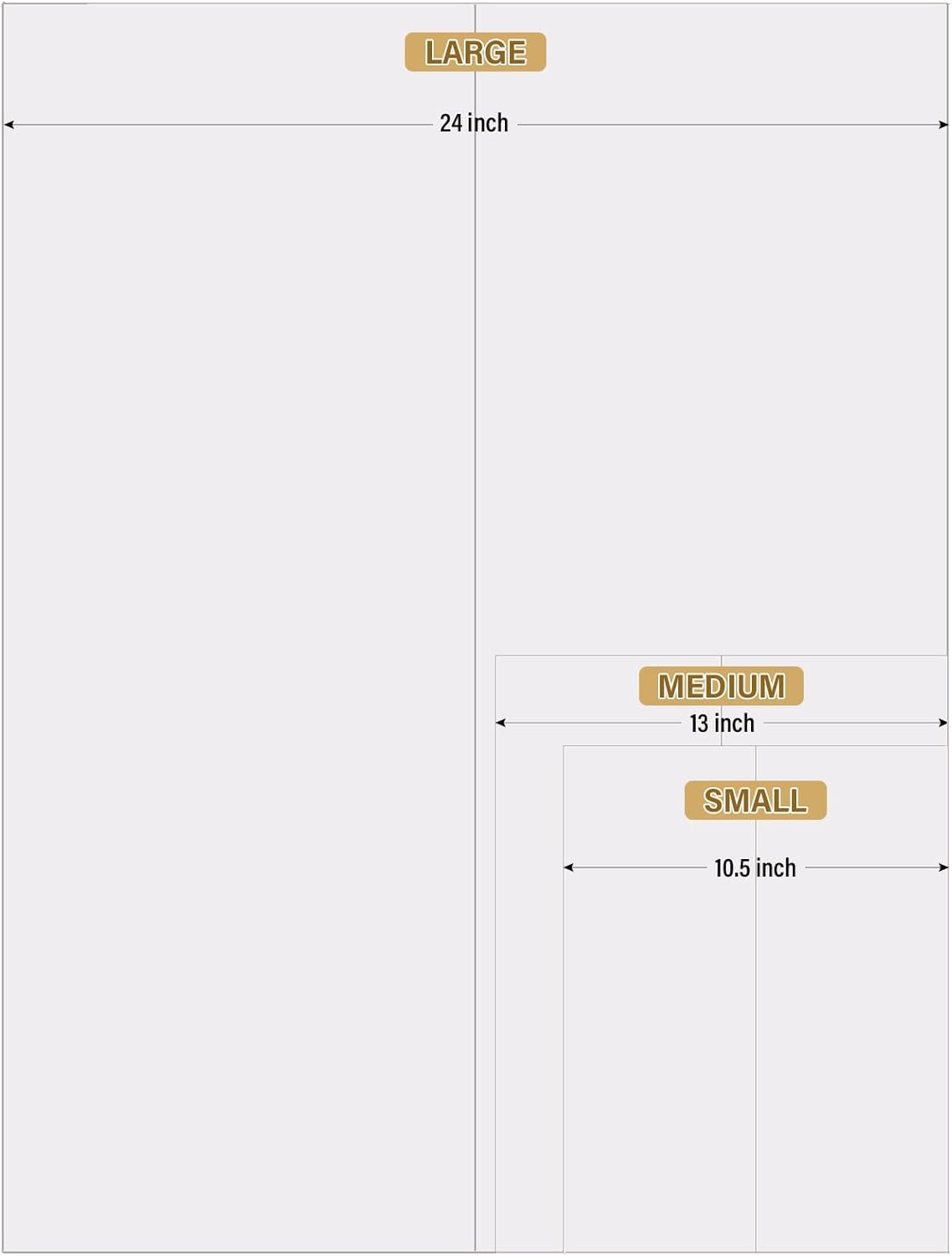 8 Pcs Trifold Poster Board, 21.5x14 inches Small White Poster Board Comes with Sticky Accessories, Corrugated Presentation Boards, Display Board for School Projects, Business Presentations