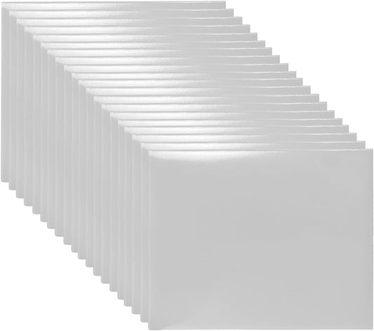 Certificate Holders 8.5"x11" Graduation Diploma Cover Document Leather Folders,White-20 Pack