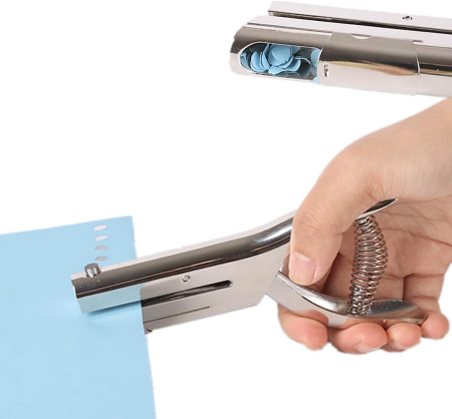 Heavy Duty Hole Punch - Single Hole Punch, 5/16 inch (8mm), Ideal for Crafts, Paper, Cards, Tags, Scrapbook