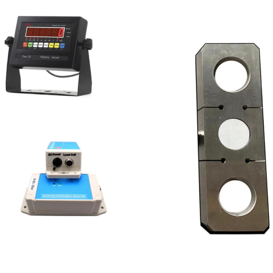 Liberty LS-927-W Wireless Tension Link Scale, Industrial Hanging Electronic Crane Scale, Heavy-Duty Weigh Load Cell | 50,000 lb x 20 lb LED