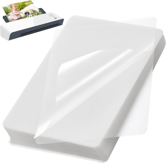 100 Pack Laminating Sheets, Clear 9 x 11.5 Inch Thermal Laminating Pouches for Thermal Laminator, 5 Mil Lamination Sheet Paper, Letter Size, HeatSeal
