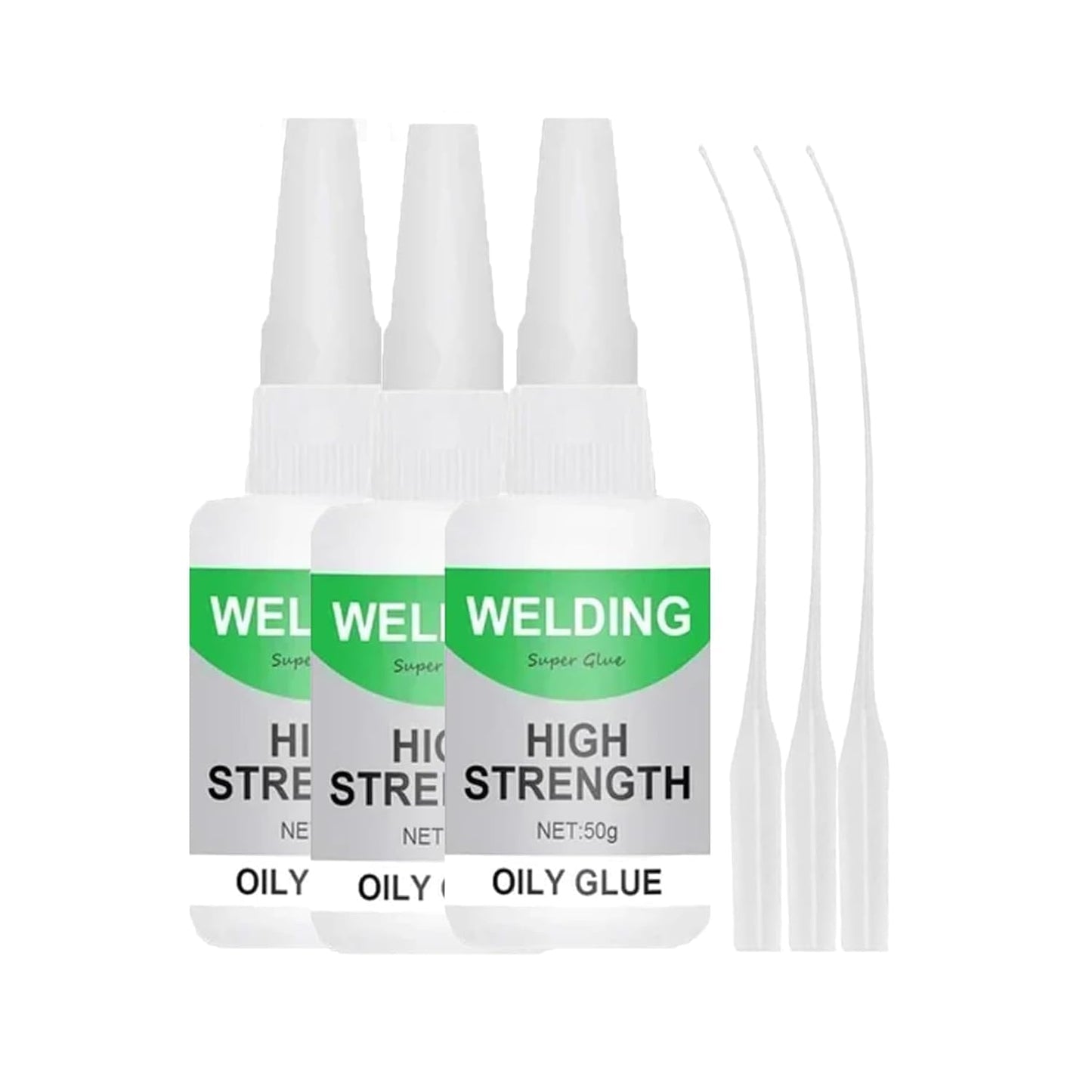 Welding High-Strength Oily Glue, 2025 Upgrade Super Glue, Multipurpose Universal Glues for Household Use, Industrial Glues for Repair Professionals（3PCS）