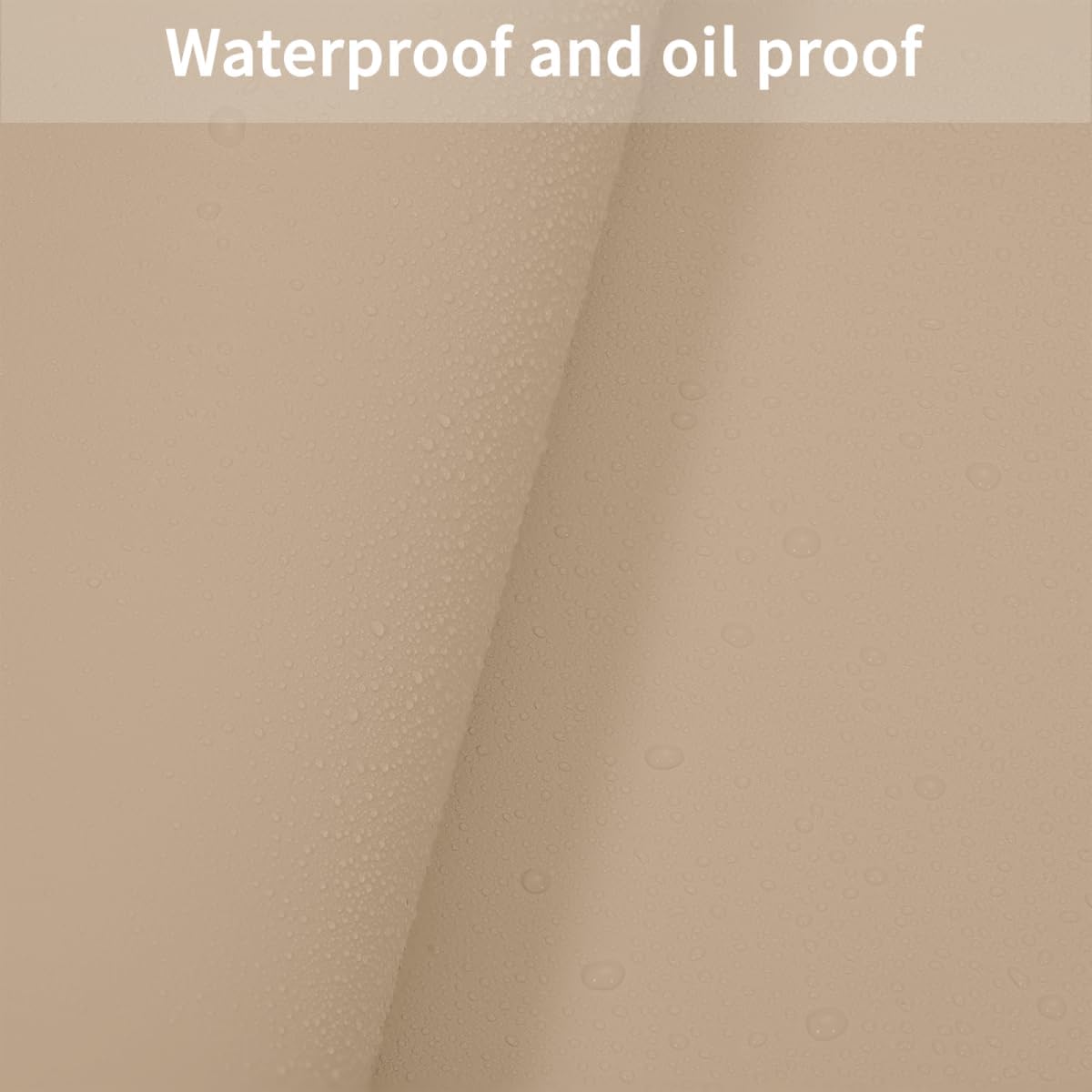 Dining Table Protector Pad for Dining Room Table - Can Be Used On Both Sides Waterproof and Easy to Clean Good Flatness Used for Dining Table(Light Brown+Gray 54x98)