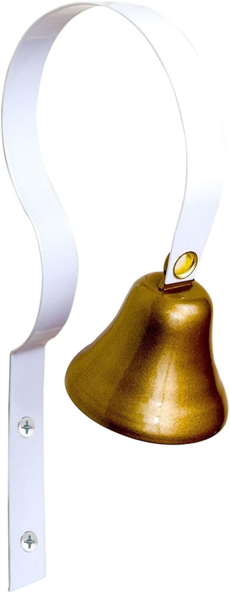 Lanier Shopkeepers Bell - Don't Let Another Customer Slip Out (White)